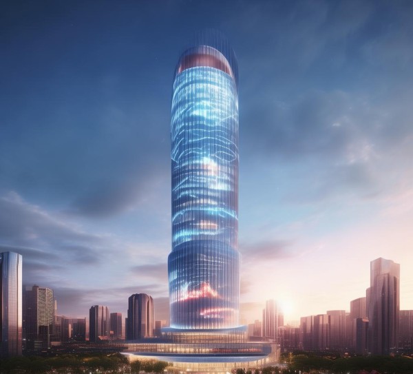 中国未来城市的地标——科技馆 中国未来城市的地标——科技馆