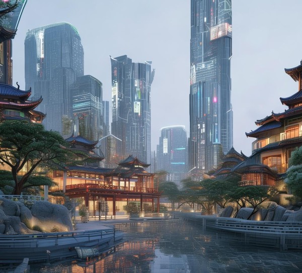 禅城区，科技服务业的创新高地，禅意与科技的完美融合。