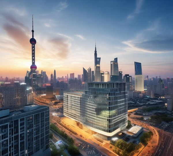 上海科技开发院分院,nestled其中的创新之都