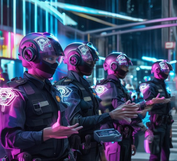 交警科技助力文明交警新时代