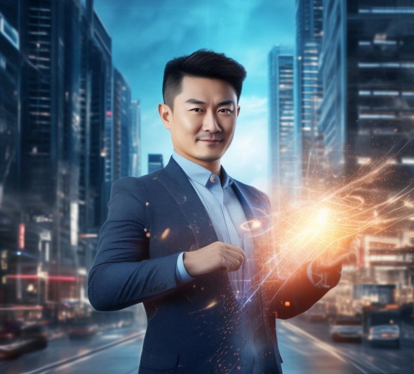 活力无限的深圳科技开发有限公司老总，创新之光，成就未来
