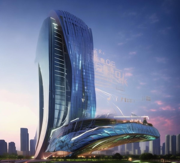 一击式科技创新新地标,中国科技开发院孵化楼