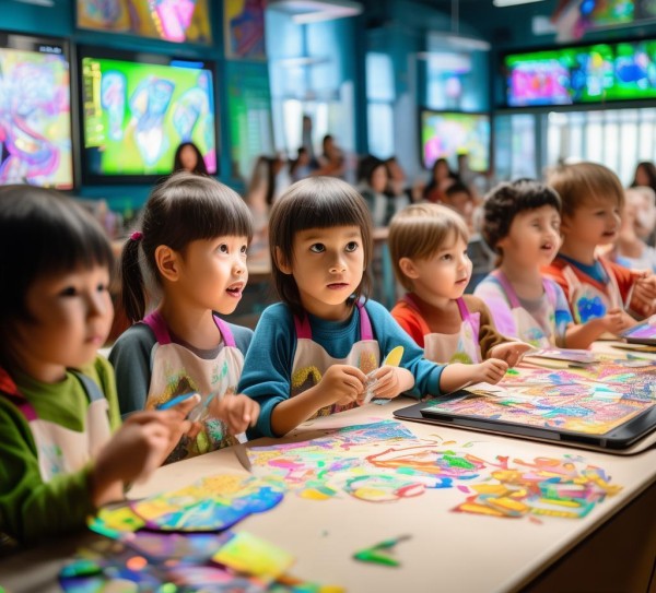 科技助力 kids,幼儿园剪纸创新教育方案