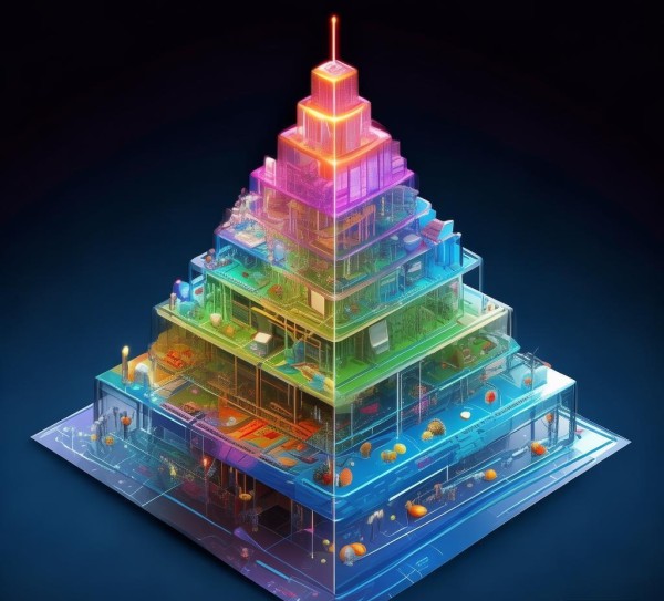 中国科技体系结构图，从基础到应用的完整图景