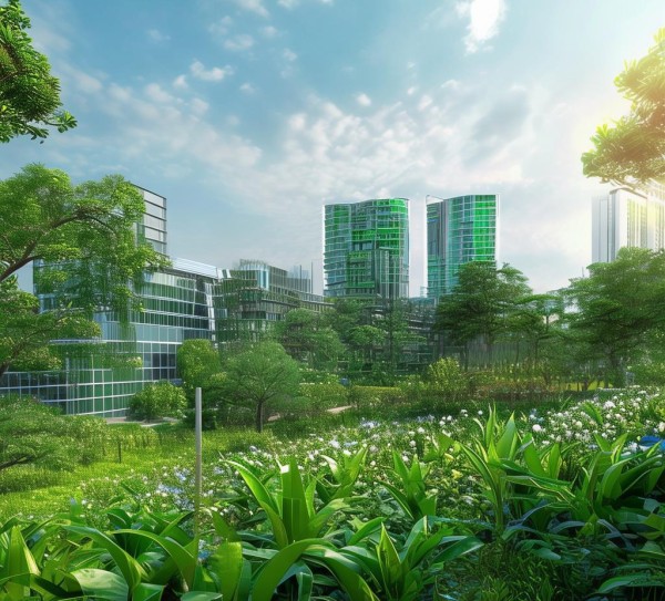 绿意盎然的南宁市,科技助力绿色生活