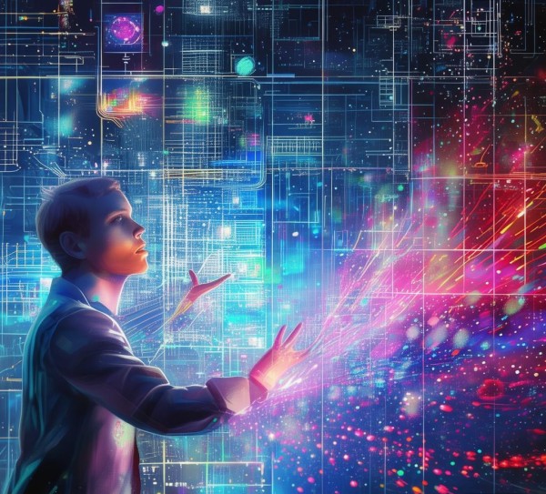 科技与插画,创意与科技的深度融合 科技与插画,创意与科技的深度融合