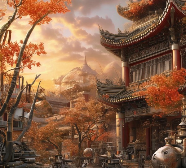 大明科技体系与汉家枫竹,文明交融的璀璨篇章
